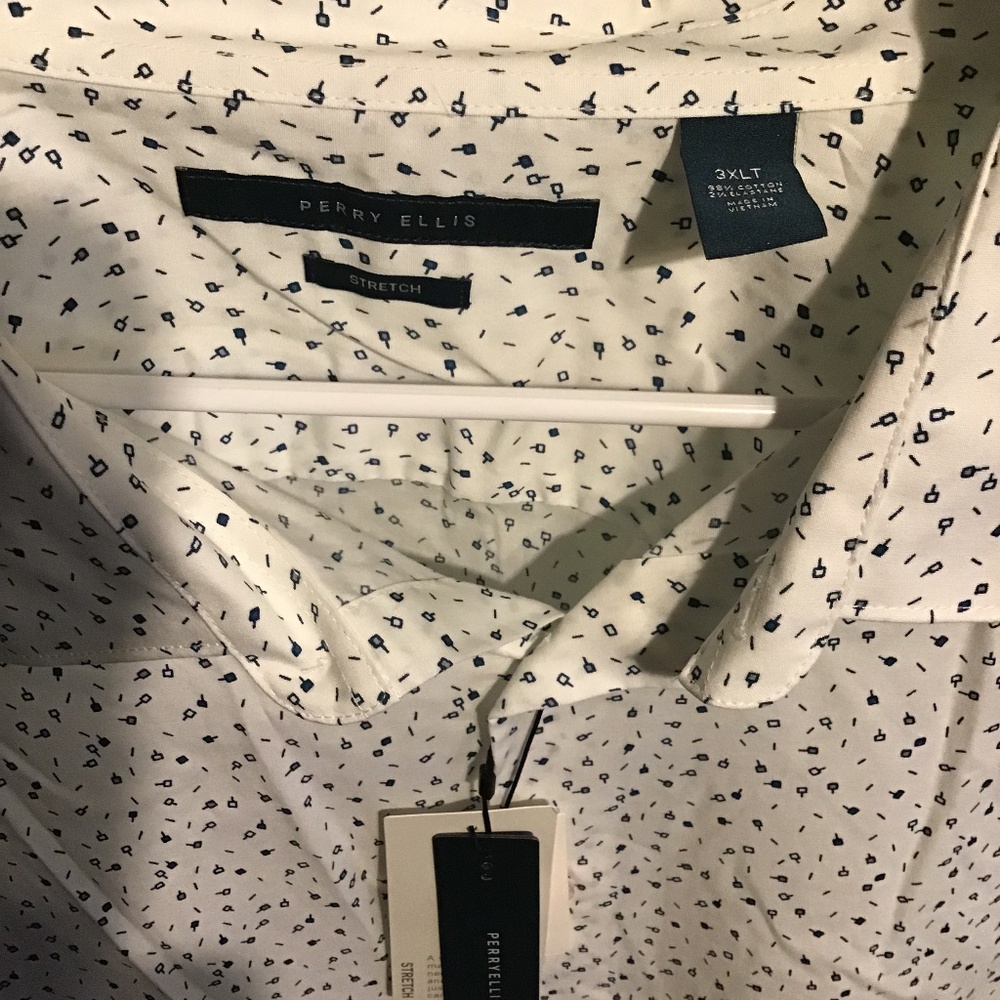 Men’s big and tall long sleeve shirt